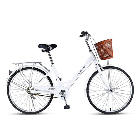 Students Bike Lady Commuting Ordinary Light Variable Speed  24 Inches Fashion Commuter Bicycle,High Carbon Steel Frame