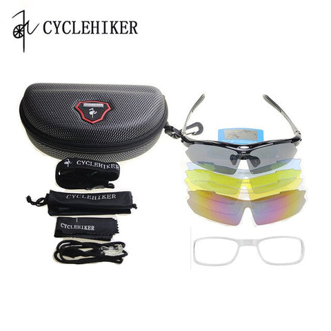 UV400 Polarized Cycling Sunglasses Men Women lunette cyclisme fietsbril oculos ciclismo Riding Fishing Cycling Glasses 5 Lens