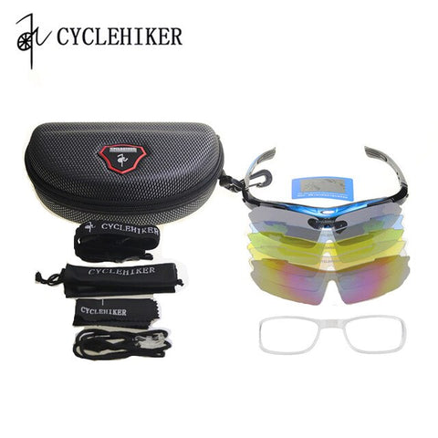 UV400 Polarized Cycling Sunglasses Men Women lunette cyclisme fietsbril oculos ciclismo Riding Fishing Cycling Glasses 5 Lens