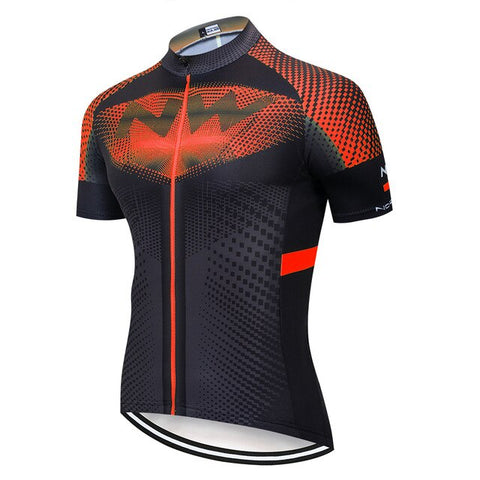 NW 2019 summer riding a bike Jersey short sleeve set of bicycle oil bicycle clothes Cyclism uniform bicycle clothes Maillot pant