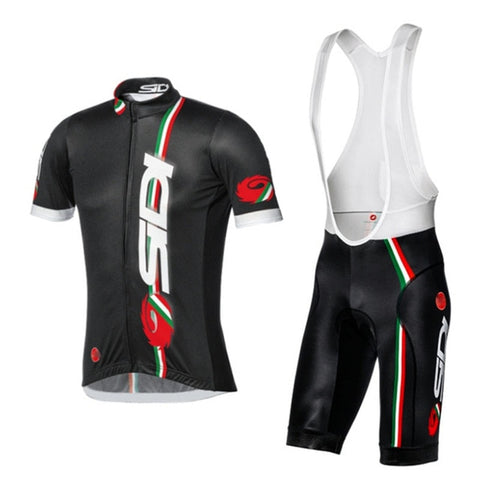 2018 Summer Sidi TEAM Cycling JERSEY Quick Dry Ropa Ciclismo Mens Bicycle Clothing GEL Breathable Pad Bib Short Sets Woman Men