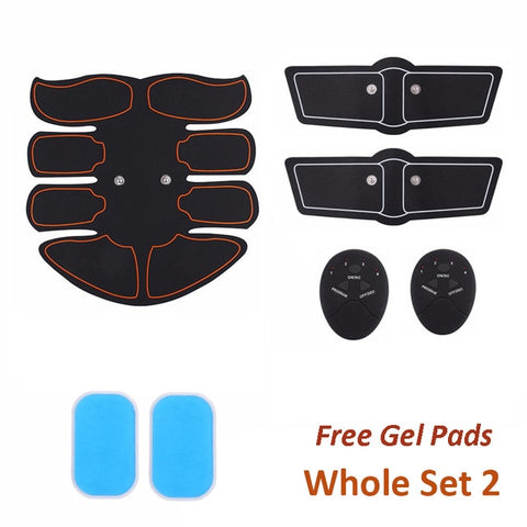 Body Muscle Stimulator Trainer Abdominal Burning Exerciser Smart Arm Buttock Gym Exercise Machine Body Slimming Massage Fitness