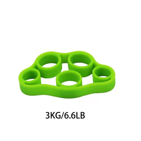 Finger Hand Grip Silicone Ring 3 Levels Grip Ring Gripper Strengthener Exerciser Trainer Resistance Band Fitness Expander