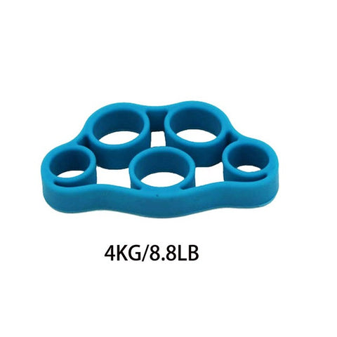 Finger Hand Grip Silicone Ring 3 Levels Grip Ring Gripper Strengthener Exerciser Trainer Resistance Band Fitness Expander