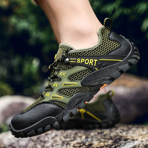 Men Shoes New Anti-skid and Wear-resistant Hiking Shoes for Outdoor Sports Chaussures Homme pour Sports de Plein Air