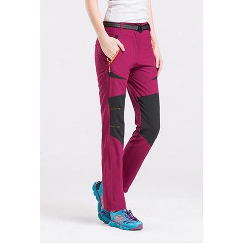 Nouvelles Femmes Printemps Ete Randonnee Pantalon Sport En Plein Air De Peche Escalade Trekking Camping Pantalon A Sechage Rapi