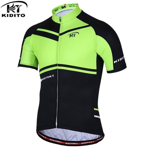 KIDITOKT Summer Cycling Jersey men Mountain Bike Clothing Racing MTB maillot cyclisme motocross fiets kleding shirt for bicycle