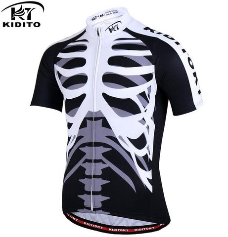 KIDITOKT Summer Cycling Jersey men Mountain Bike Clothing Racing MTB maillot cyclisme motocross fiets kleding shirt for bicycle