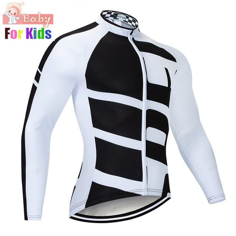 kids Men cyclisme equipe  team MTB Cycling Clothing Bike clothes Quick Dry Bicycle clothes Long sleeves Cycling Jerseys sets