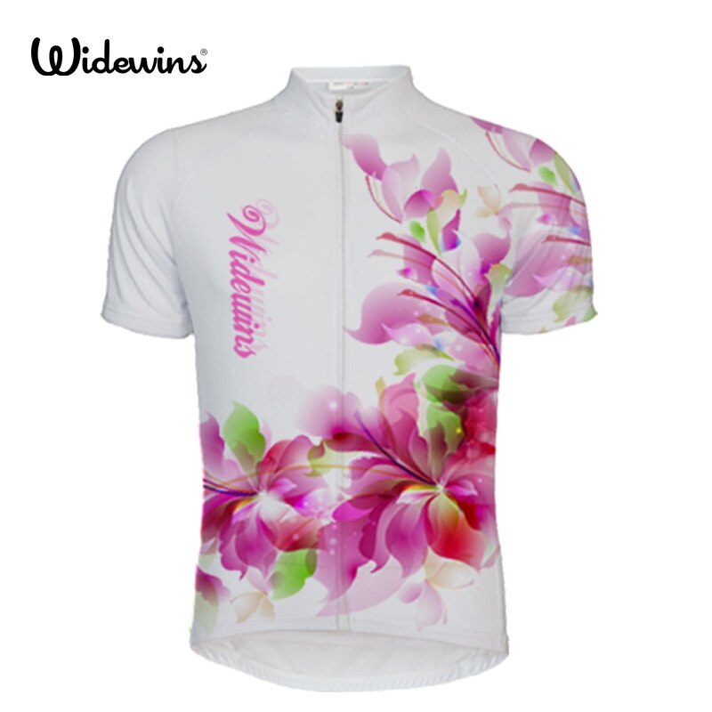 Bike Team Maillots De Cyclisme 2018 Women Cycling Jersey Short Sleeve Flower Ropa Ciclismo Skinsui Bike Clothing 5309