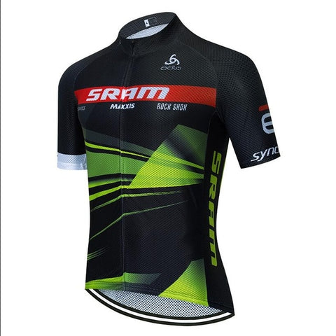 2020 new team SRAM cycling jersey 20D bike shorts set Ropa Ciclismo MENS summer quick dry BICYCLING Maillot bottom clothing