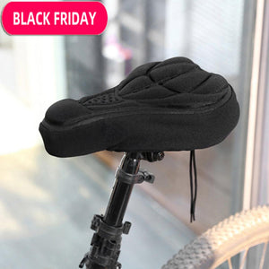 Thick Cycling Bicycle EVA Pad Seat Saddle Cover Soft Bike Cushion Pad With Anti-slipping Lining With Adjustable Drawstring ALS88