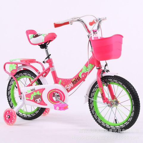 2019 hot sell children bicycle women 14 inch child stroller children bicycle multi-function female baby bicycle