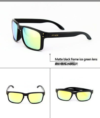 Ftiier outdoor sports uv400 cycling glasses riding driving sunglasses ski windproof glasses fietsbrillen lunette cyclisme