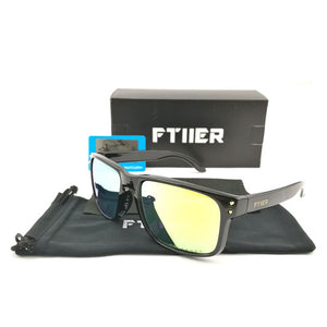 Ftiier outdoor sports uv400 cycling glasses riding driving sunglasses ski windproof glasses fietsbrillen lunette cyclisme