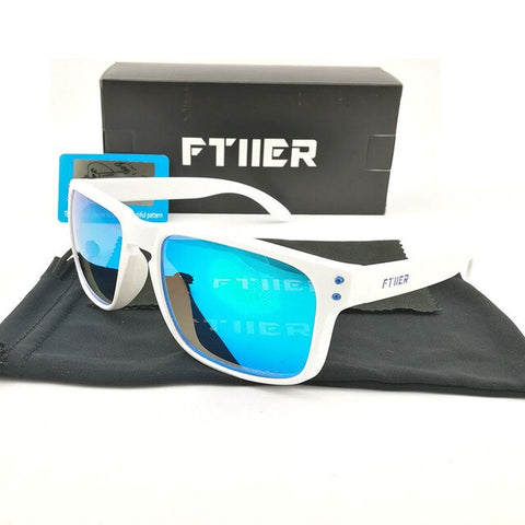 Ftiier outdoor sports uv400 cycling glasses riding driving sunglasses ski windproof glasses fietsbrillen lunette cyclisme