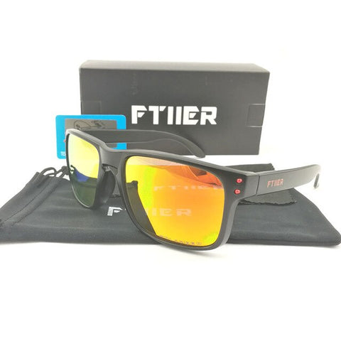 Ftiier outdoor sports uv400 cycling glasses riding driving sunglasses ski windproof glasses fietsbrillen lunette cyclisme