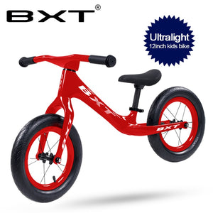 12 inch Kids balance Bike Ultralight Carbon fiber Frame Without Pedals Children's Walker Bicycle complete carbon kid bike