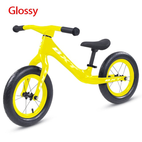 12 inch Kids balance Bike Ultralight Carbon fiber Frame Without Pedals Children's Walker Bicycle complete carbon kid bike