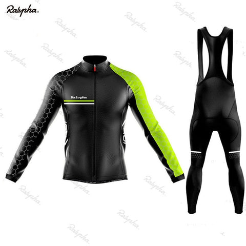 EKOIING Pro team long sleeve Cycling Jersey pants Set Cycling Clothing Suits Road Bike Jerseys Bicycle Clothes cycling kit mens