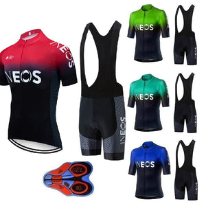 2019 INEOS Cycling team Clothing 9D gel pad shorts Quick Dry Bike jersey set Ropa Ciclismo  Mens pro BICYCLING Maillot Culotte