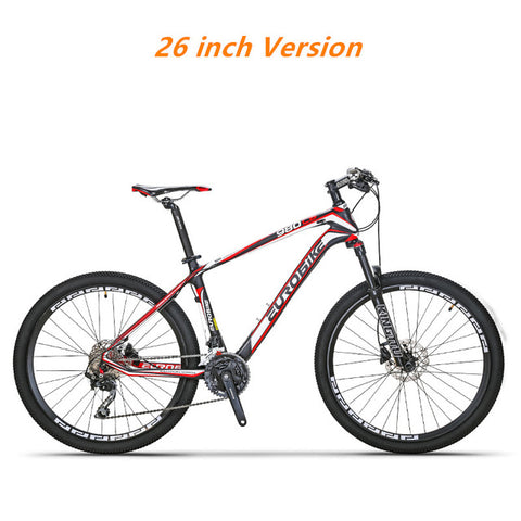 Mountain Bike MTB Carbon Frame SHIMAN0 Shift Hydraulic Disc Brake Bicycle 26 27.5 inch Wheel 27 30 Speed men women Bicicleta