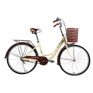 ALTRUISM Q3 City Bike 24 Inch Road Bikes Retro Bike Bicicleta Bisiklet Ladies Bicycle Aluminum Bicycle Rear Drum Brake