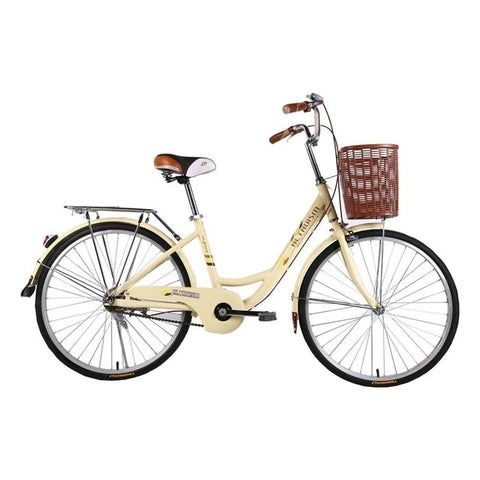 ALTRUISM Q3 City Bike 24 Inch Road Bikes Retro Bike Bicicleta Bisiklet Ladies Bicycle Aluminum Bicycle Rear Drum Brake