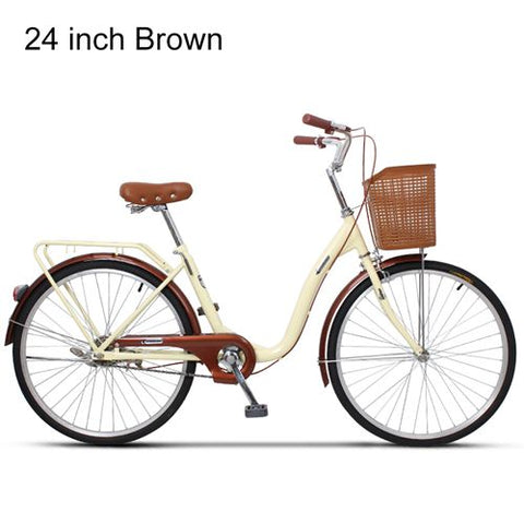 Phoenix 20''24''26'' Women Bike Adult Retro City Student Bicycle Drum Brake Bicycle For Woman bisiklet bicicleta bicicletas