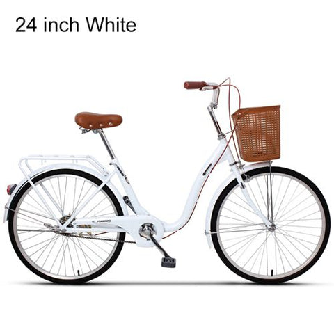 Phoenix 20''24''26'' Women Bike Adult Retro City Student Bicycle Drum Brake Bicycle For Woman bisiklet bicicleta bicicletas