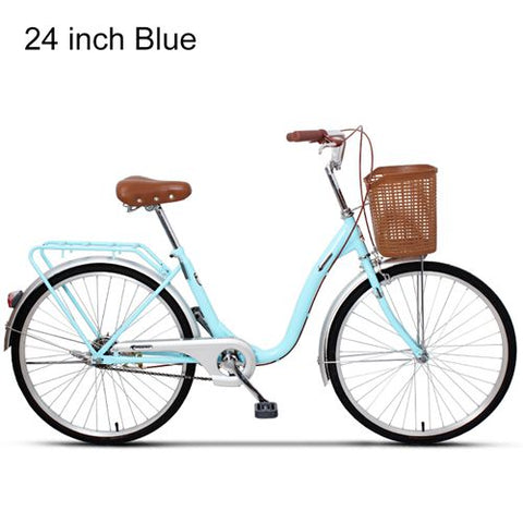 Phoenix 20''24''26'' Women Bike Adult Retro City Student Bicycle Drum Brake Bicycle For Woman bisiklet bicicleta bicicletas