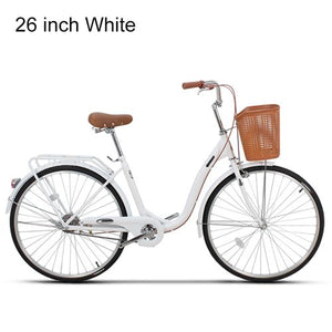 Phoenix 20''24''26'' Women Bike Adult Retro City Student Bicycle Drum Brake Bicycle For Woman bisiklet bicicleta bicicletas