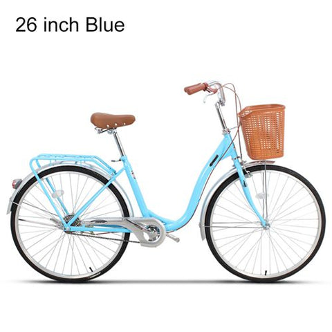 Phoenix 20''24''26'' Women Bike Adult Retro City Student Bicycle Drum Brake Bicycle For Woman bisiklet bicicleta bicicletas