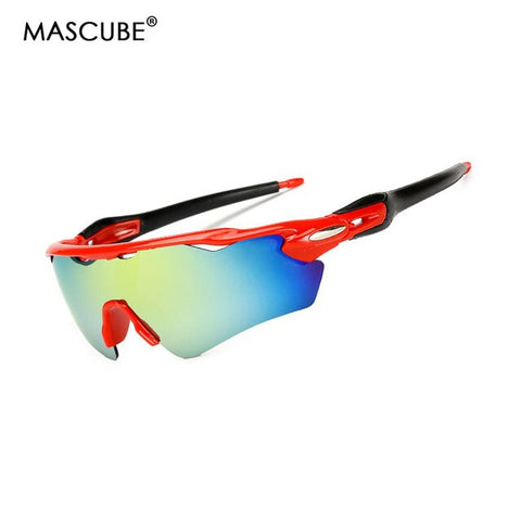 MASCUBE Cycling Sunglasses Sport Bike Glasses Gafas Deportivas Bicycle Goggles Eyewear Men Oculos Ciclismo Lunette Cyclisme