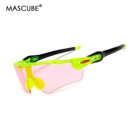 MASCUBE Cycling Sunglasses Sport Bike Glasses Gafas Deportivas Bicycle Goggles Eyewear Men Oculos Ciclismo Lunette Cyclisme