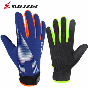 WUZEI Windproof Cycling Gloves Touch Screen Riding MTB ROAD Bike Bicycle Glove Thermal Warm Motorcycle Winter Autumn  Clothing