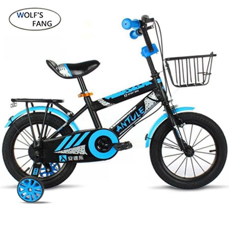 Wolf's fang Child's Bike Cycling Kid's Bicycle With Safety Protective Steel 14/16/18 inch Children Bikes boy Free shipping