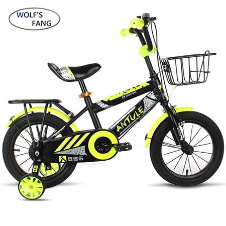Wolf's fang Child's Bike Cycling Kid's Bicycle With Safety Protective Steel 14/16/18 inch Children Bikes boy Free shipping